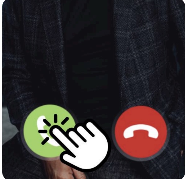 Interactive call acceptance
