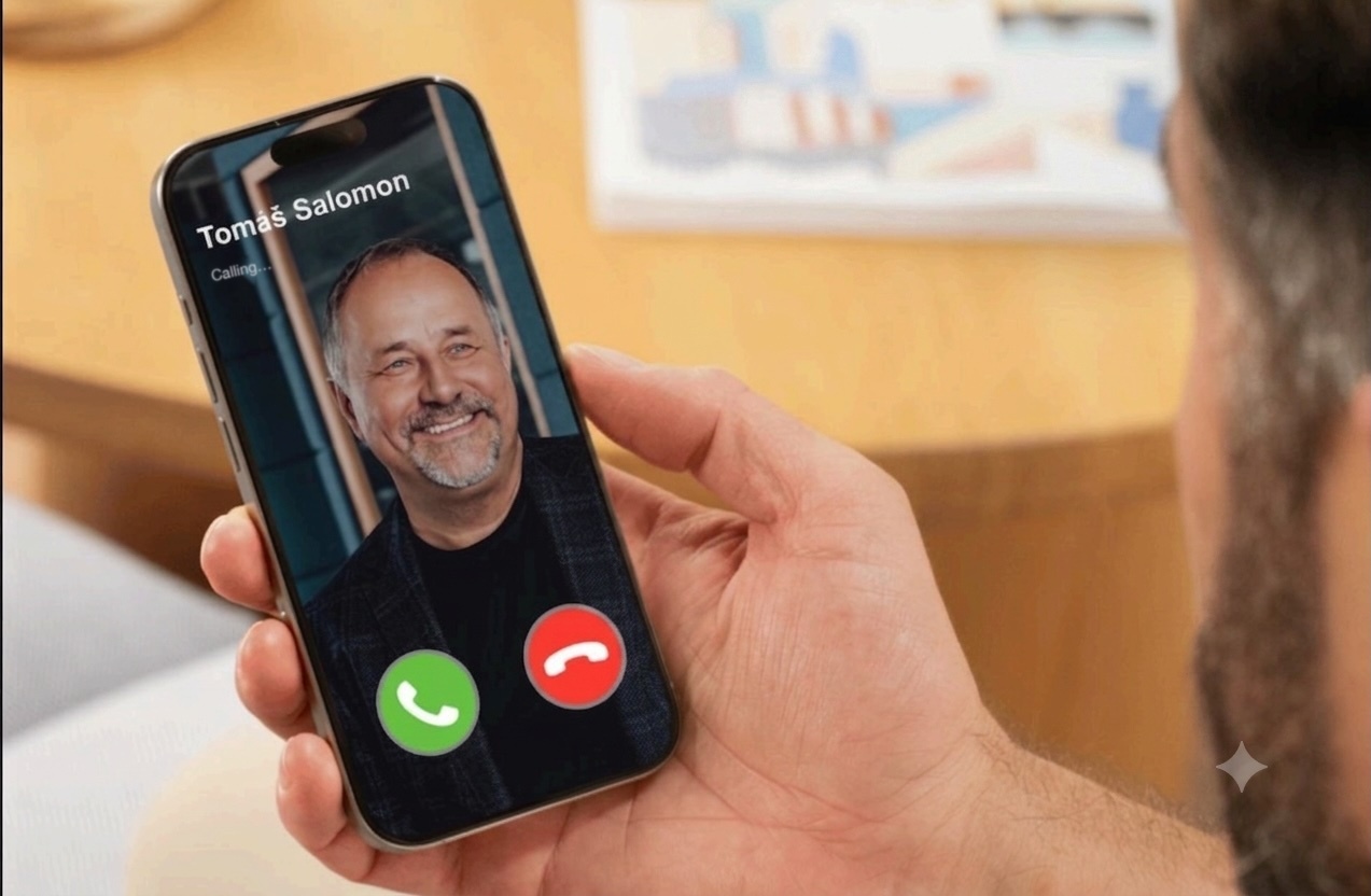 Personalized video call from CEO Tomáš Salomon